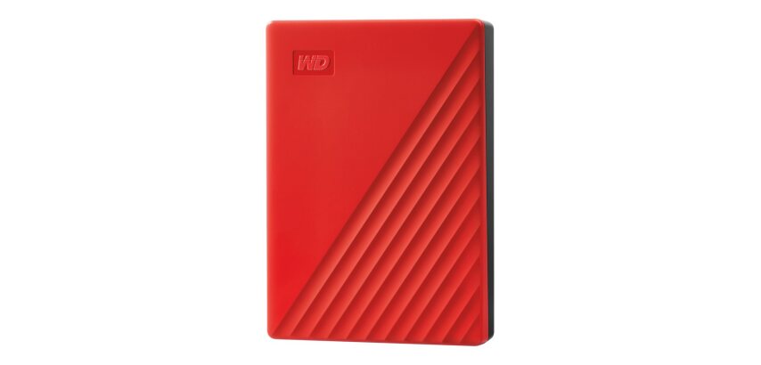 Western Digital My Passport disque dur externe 4 To 3.2 Gen 1 (3.1 Gen 1) Rouge
