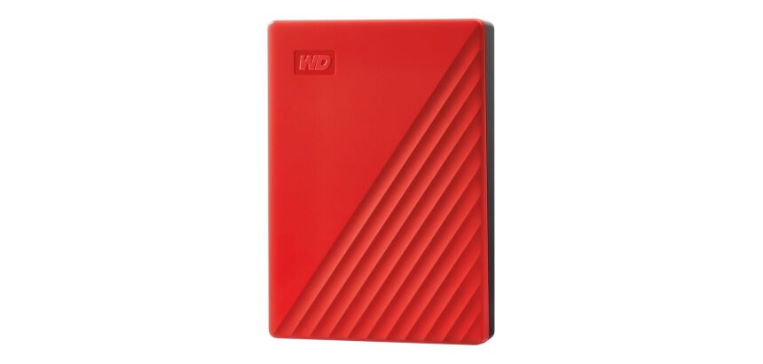 Western Digital My Passport disque dur externe 4 To 3.2 Gen 1 (3.1 Gen 1) Rouge