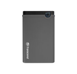 Transcend TS0GSJ25CK3 Boîtier de disques de stockage Boîtier disque dur/SSD Gris 2.5"