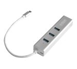 Urban Factory TCM02UF station d'accueil USB 3.2 Gen 1 (3.1 Gen 1) Type-C Argent