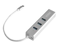 Urban Factory TCM02UF station d'accueil USB 3.2 Gen 1 (3.1 Gen 1) Type-C Argent