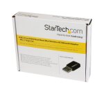 StarTech.com Mini adaptateur USB 2.0 réseau sans fil AC600 double bande - Clé USB WiFi 802.11ac 1T1R