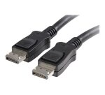 StarTech.com Câble DisplayPort 1.2 de 1,8 m - Câble DisplayPort Certifié VESA 4K x 2K Ultra HD - Câble DP à DP pour Moniteur - Cordon d'Affichage/Vidéo DP - Connecteurs DP à Verrouillage