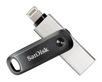 SanDisk SDIX60N-128G-GN6NE lecteur USB flash 128 Go 3.2 Gen 1 (3.1 Gen 1) Gris, Argent