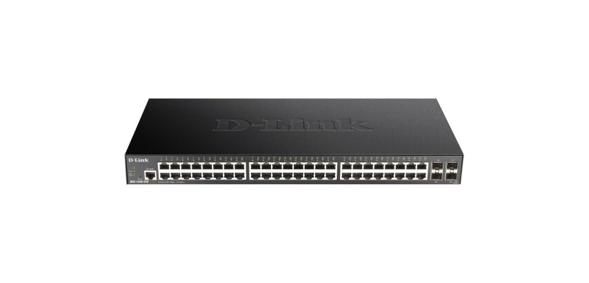 D-Link DGS-1250-52X Géré L3 Gigabit Ethernet (10/100/1000) Noir