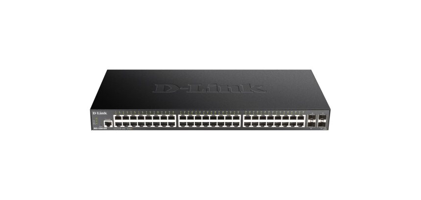 D-Link DGS-1250-52X Géré L3 Gigabit Ethernet (10/100/1000) Noir