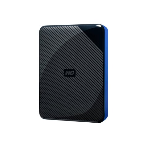 Western Digital WDBDFF0020BBK-WESN disque dur externe 4 To USB Type-A / USB Type-C 3.2 Gen 1 (3.1 Gen 1) Noir, Bleu