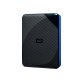 Western Digital WDBDFF0020BBK-WESN disque dur externe 4 To USB Type-A / USB Type-C 3.2 Gen 1 (3.1 Gen 1) Noir, Bleu