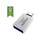 Vision TC-USBC3A changeur de genre de câble USB-A USB-C Blanc