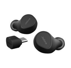 Jabra Evolve2 Buds Casque True Wireless Stereo (TWS) Ecouteurs Appels/Musique Bluetooth Noir