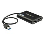 StarTech.com Adaptateur USB 3.0 vers double DisplayPort 4K 60 Hz