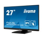 iiyama ProLite T2754MSC-B1AG écran plat de PC 68,6 cm (27") 1920 x 1080 pixels Full HD LED Écran tactile Multi-utilisateur Noir