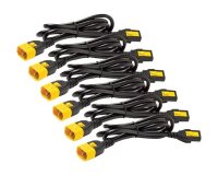 APC , Power Cord Kit (6 ea), Locking, C13 to C14, 1.2m