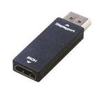 MCL Adapteur DisplatPort / HDMI DisplayPort Noir