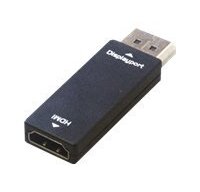 MCL Adapteur DisplatPort / HDMI DisplayPort Noir