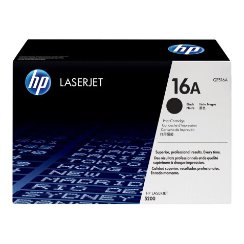 HP 16A toner LaserJet noir authentique