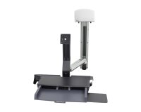 Ergotron StyleView Sit-Stand Combo System with Worksurface 61 cm (24") Mur