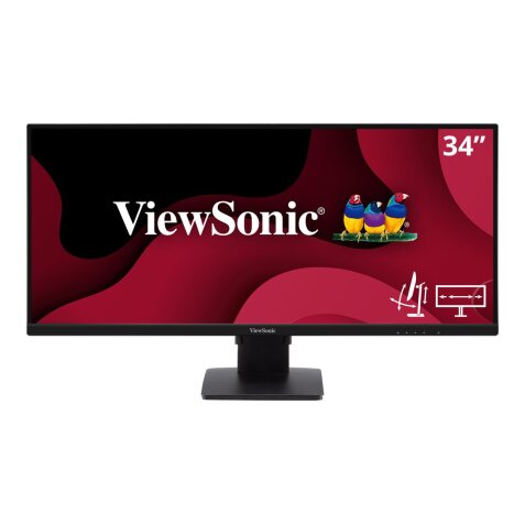 Viewsonic VA3456-mhdj écran plat de PC 86,4 cm (34") 3440 x 1440 pixels UltraWide Quad HD LED Noir