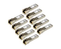 StarTech.com Module SFP GBIC compatible Cisco GLC-T - Transceiver 1000BASE-T - Paquet de 10