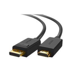 DLH DY-TU3569B câble vidéo et adaptateur 2 m DisplayPort HDMI Noir