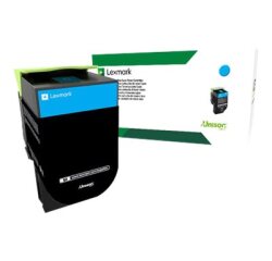 Cartouche toner Lexmark 80C2SC0 Prebate bleu