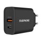 Fairphone ACCHAR-202-EU1 chargeur d'appareils mobiles Universel Noir Secteur Charge rapide Intérieure