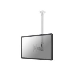 Neomounts FPMA-C100WHITE Support de plafond pour écran de 10-30" - h79-129 cm