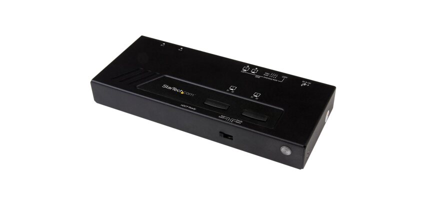 StarTech.com Matrice HDMI 2x2 - Switch et répartiteur HDMI 4K avec commutation rapide