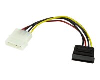 StarTech.com Câble Adaptateur d'Alimentation Molex vers SATA - LP4 Mâle vers SATA Power Femelle - 15 cm