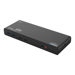 Urban Factory TCD50UF station d'accueil Avec fil USB 3.2 Gen 1 (3.1 Gen 1) Type-A + Type-C Noir