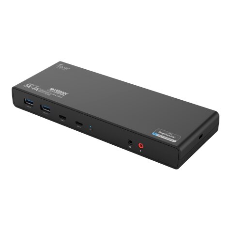 Urban Factory TCD50UF station d'accueil Avec fil USB 3.2 Gen 1 (3.1 Gen 1) Type-A + Type-C Noir