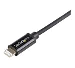 StarTech.com Câble Lightning vers USB pour iPhone 5 / iPod / iPad noir 1 m