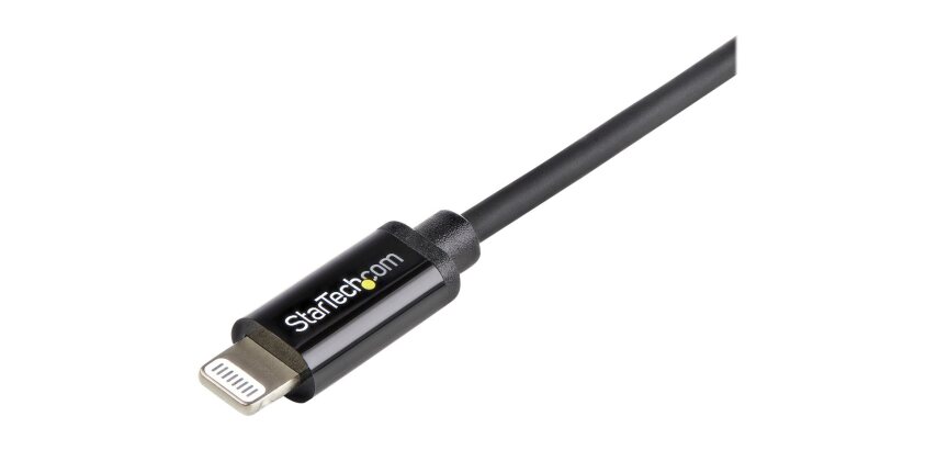 StarTech.com Câble Lightning vers USB pour iPhone 5 / iPod / iPad noir 1 m