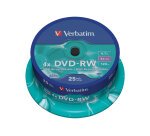 Verbatim DVD-RW Matt Silver 4,7 Go 25 pièce(s)