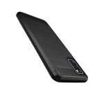DLH COQUE SILICONE NOIRE POUR SAMSUNG GALAXY A41 (SM-A415)