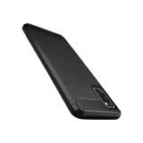 DLH COQUE SILICONE NOIRE POUR SAMSUNG GALAXY A41 (SM-A415)
