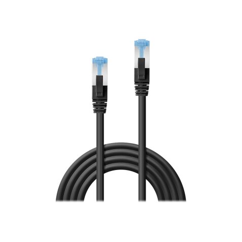 Lindy 47176 câble de réseau Noir 0,5 m Cat6 S/FTP (S-STP)