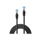 Lindy 47176 câble de réseau Noir 0,5 m Cat6 S/FTP (S-STP)