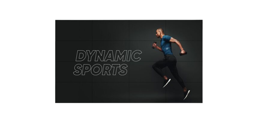 LG 49VL5PJ-A Écran d'affichage dynamique Conception panoramique 124,5 cm (49") 500 cd/m² Full HD Noir 24/7