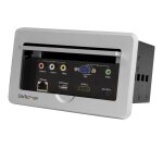 StarTech.com Boîtier de connexion pour table de réunion - HDMI / VGA / Mini DP vers sortie HDMI avec port USB à charge rapide