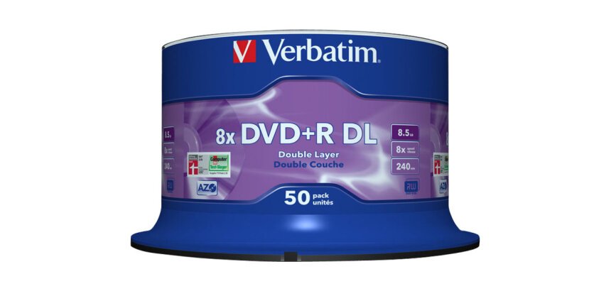 Verbatim - DVD+R DL x 50 - 8.5 GB - storage media