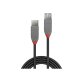 Lindy 36701 câble USB USB 2.0 0,5 m USB A Noir, Gris