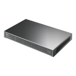 TP-Link Omada TL-SG2008P Géré L2/L2+ Gigabit Ethernet (10/100/1000) Connexion Ethernet, supportant l'alimentation via ce port (PoE) Noir
