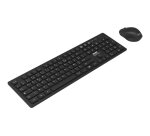 Port Designs 900906-FR clavier Souris incluse Bureau RF sans fil AZERTY Français Noir