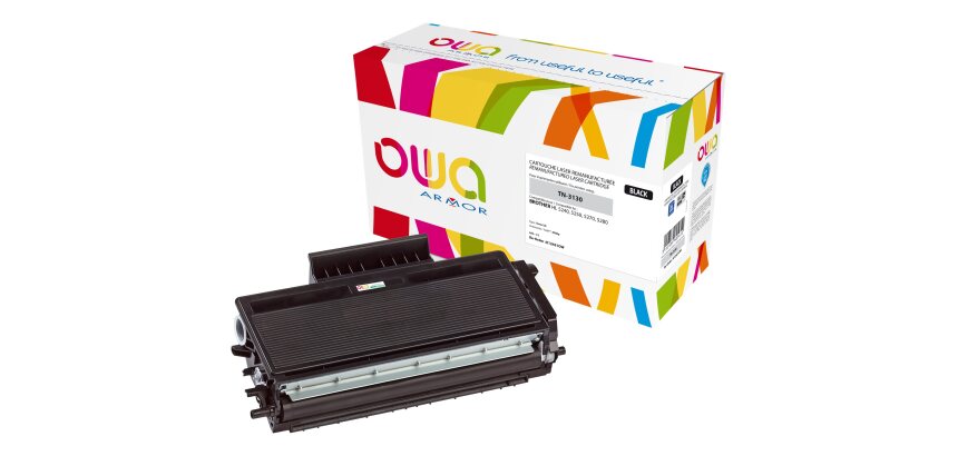 Toner remanufacturé OWA - standard - Noir - pour BROTHER TN-3130