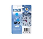 Epson Alarm clock Singlepack Cyan 27XL DURABrite Ultra Ink