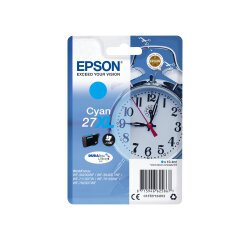Epson Alarm clock Singlepack Cyan 27XL DURABrite Ultra Ink
