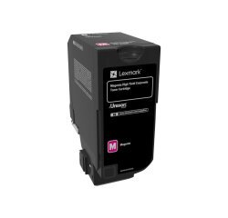 Lexmark - High Yield - magenta - original - toner cartridge - LCCP, Lexmark Corporate