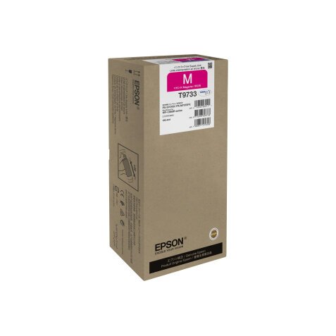 Epson T9733 - XL size - magenta - original - ink cartridge