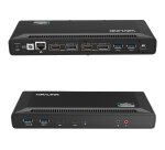 DLH Station d'accueil universelle USB-C & USB-A dual 4K avec Power Delivery 65W